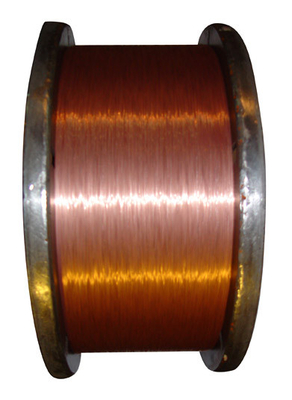 Kupferner plattierter Stahldraht-Reifen des Durchmesser-1.2mm, 1860Mpa, das Kraft bricht