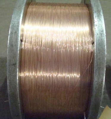 hochfeste Stärke 2060mpa beschichtete Stahlperlen-Draht, Fahrrad-Bronze 1.55mm